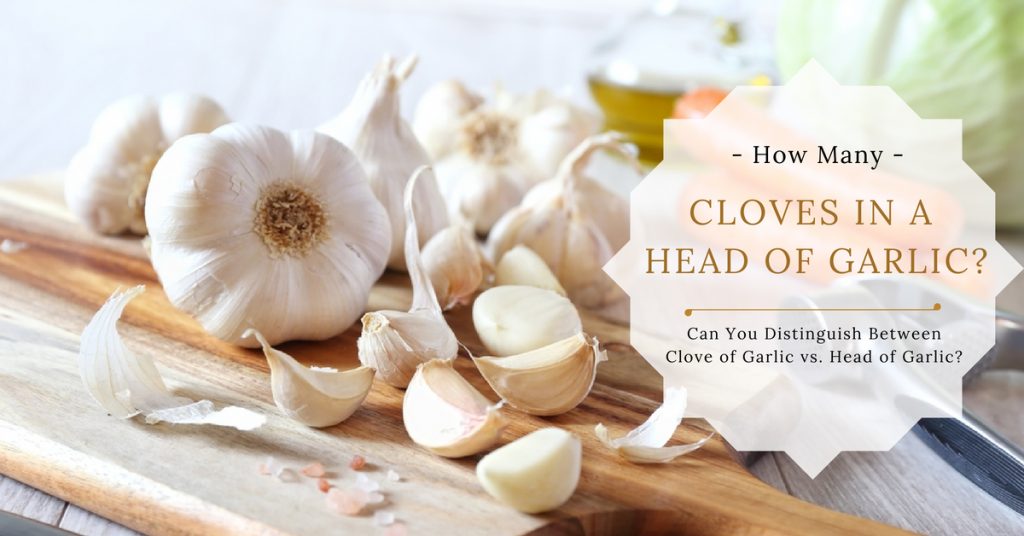 how many cloves in a head of garlic
