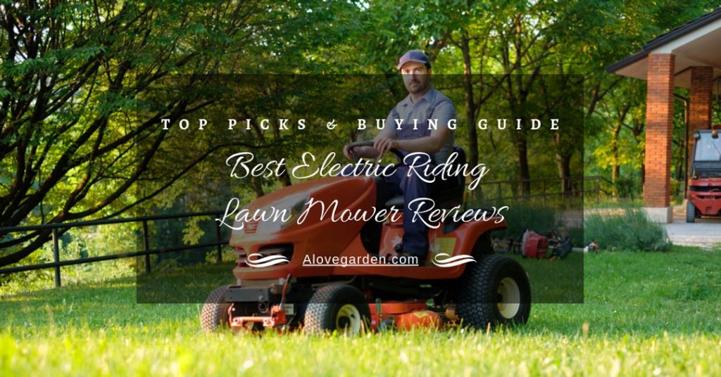 best electric riding lawn mower